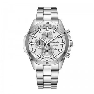 Alexandre Christie AC 6668 Silver White MCBSSSL